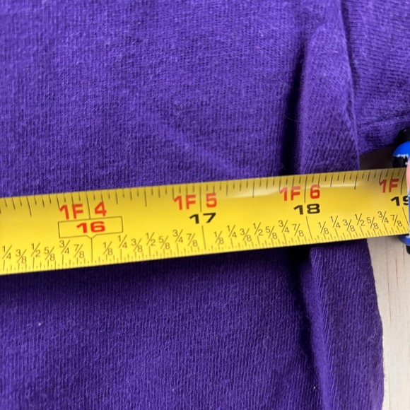 Clemson Tigers Shirt Mens Small Purple NCAA College Football Long Sleeve Tee - Picture 5 of 9